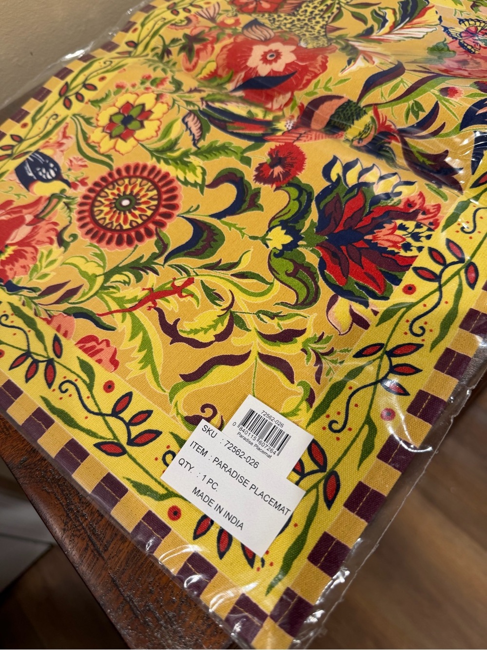 MacKenzie-Childs Paradise Placemats, Set of 4 - Picture 4 of 4